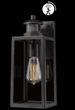 1-Light Motion Sensor Outdoor Wall Sconce,Dusk to Dawn Sensor Outdoor Lights for House,Waterproof Wall Lantern,Matte Black Finish with Clear Glass Shade - 5.75"L x 6.02"W x 14.29"H Load image into Gallery viewer, 1-Light Motion Sensor Outdoor Wall Sconce,Dusk to Dawn Sensor Outdoor Lights for House,Waterproof Wall Lantern,Matte Black Finish with Clear Glass Shade - 5.75"L x 6.02"W x 14.29"H