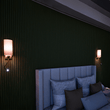 1 - Light, Acrylic Shade Indoor Wall Sconce Light with 1 Switch, 1usb & 1outlet, Brushed Nickel Finish, Bedside Wall Lights w/ 1W LED Reading Lamp, for Bedroom Living Room Hotels - LEDMyPlace Load image into Gallery viewer, 1 - Light, Acrylic Shade Indoor Wall Sconce Light with 1 Switch, 1usb & 1outlet, Brushed Nickel Finish, Bedside Wall Lights w/ 1W LED Reading Lamp, for Bedroom Living Room Hotels - LEDMyPlace