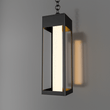 1 - Light LED Integrated Black Outdoor Ceiling Light, 11W 3CCT, Bubble Glass, Pendant - LEDMyPlace Load image into Gallery viewer, 1 - Light LED Integrated Black Outdoor Ceiling Light, 11W 3CCT, Bubble Glass, Pendant - LEDMyPlace