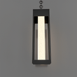 1 - Light LED Integrated Black Outdoor Ceiling Light, 11W 3CCT, Bubble Glass, Pendant - LEDMyPlace Load image into Gallery viewer, 1 - Light LED Integrated Black Outdoor Ceiling Light, 11W 3CCT, Bubble Glass, Pendant - LEDMyPlace