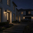 1 - Light Motion Sensor Outdoor Wall Sconce,Dusk to Dawn Sensor Outdoor Lights for House,Waterproof Wall Lantern,Matte Black Finish with Clear Glass Shade - 5.75"L x 6.02"W x 14.29"H - LEDMyPlace Load image into Gallery viewer, 1 - Light Motion Sensor Outdoor Wall Sconce,Dusk to Dawn Sensor Outdoor Lights for House,Waterproof Wall Lantern,Matte Black Finish with Clear Glass Shade - 5.75"L x 6.02"W x 14.29"H - LEDMyPlace