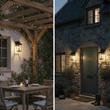1 - Light, Outdoor Wall Mount Light In Traditional Style, Outdoor Wall Sconce - 11.02"L x 10.16"W x 19.69"H - LEDMyPlace Load image into Gallery viewer, 1 - Light, Outdoor Wall Mount Light In Traditional Style, Outdoor Wall Sconce - 11.02"L x 10.16"W x 19.69"H - LEDMyPlace