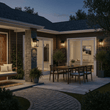 1 - Light, Outdoor Wall Mount Light In Traditional Style, Outdoor Wall Sconce - 11.02"L x 10.16"W x 19.69"H - LEDMyPlace Load image into Gallery viewer, 1 - Light, Outdoor Wall Mount Light In Traditional Style, Outdoor Wall Sconce - 11.02"L x 10.16"W x 19.69"H - LEDMyPlace