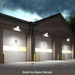 100W LED Wall Pack with Dusk to Dawn Photocell, 5700K, 14900LM, AC120 - 277V, Waterproof, UL & DLC Listed - LEDMyPlace Load image into Gallery viewer, 100W LED Wall Pack with Dusk to Dawn Photocell, 5700K, 14900LM, AC120 - 277V, Waterproof, UL & DLC Listed - LEDMyPlace