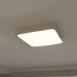11 in. Square Single Ring Flush Mount Ceiling Light, 1050LM, Power 15W, AC120V, 4000K Dimmable Brushed Nickel, Hallway Light Fixture - LEDMyPlace Load image into Gallery viewer, 11 in. Square Single Ring Flush Mount Ceiling Light, 1050LM, Power 15W, AC120V, 4000K Dimmable Brushed Nickel, Hallway Light Fixture - LEDMyPlace