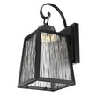12W LED Outdoor Wall Lantern Fixture with Water Glass Shade, 4000K (Cool White), Dimmable, ETL Listed - LEDMyPlace Load image into Gallery viewer, 12W LED Outdoor Wall Lantern Fixture with Water Glass Shade, 4000K (Cool White), Dimmable, ETL Listed - LEDMyPlace