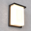 12W LED Outdoor Wall Sconce Light - Oil Rubbed Bronze Finish, 600LM, ETL Listed - Wet Location LED Outdoor Wall Light - LEDMyPlace Load image into Gallery viewer, 12W LED Outdoor Wall Sconce Light - Oil Rubbed Bronze Finish, 600LM, ETL Listed - Wet Location LED Outdoor Wall Light - LEDMyPlace