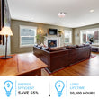 15 in. Drum Shape LED Flush Ceiling Mount Light, 20W, 4000K (Cool White), 2800LM Brushed Nickel Finish & Milky White Acrylic Shade, Hallway Light Fixtures - LEDMyPlace Load image into Gallery viewer, 15 in. Drum Shape LED Flush Ceiling Mount Light, 20W, 4000K (Cool White), 2800LM Brushed Nickel Finish & Milky White Acrylic Shade, Hallway Light Fixtures - LEDMyPlace