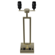2 - Light Bedside Table Lamp With 1 - USB Charging Port, 2 - Switches, 2 - outlets, 28 inch, Brushed Nickel Finish, For Living Room, Dorm, Bedroom Lamp - LEDMyPlace Load image into Gallery viewer, 2 - Light Bedside Table Lamp With 1 - USB Charging Port, 2 - Switches, 2 - outlets, 28 inch, Brushed Nickel Finish, For Living Room, Dorm, Bedroom Lamp - LEDMyPlace