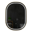 24 in. X 36 in. LED Lighted Bathroom Mirror with Gold Frame, Touch Sensor Switch and CCT Remembrance, CRI 90+, Evo Style - LEDMyPlace Load image into Gallery viewer, 24 in. X 36 in. LED Lighted Bathroom Mirror with Gold Frame, Touch Sensor Switch and CCT Remembrance, CRI 90+, Evo Style - LEDMyPlace