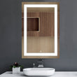 24 in. X 36 in. LED Lighted Bathroom Vanity Mirror, Adjustable Color Temperature & Remembrance, Touch Button, CRI 90+, Anti - Fog, Inner Window Style - LEDMyPlace Load image into Gallery viewer, 24 in. X 36 in. LED Lighted Bathroom Vanity Mirror, Adjustable Color Temperature & Remembrance, Touch Button, CRI 90+, Anti - Fog, Inner Window Style - LEDMyPlace