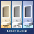24 in. x 36 in. LED Lighted Bathroom Vanity Mirror, On/Off Touch Switch, CRI 90+, CCT Changeable With Remembrance, Anti - Fog Mirror, Wall Mounted Makeup Vanity Mirror, Window Style - LEDMyPlace Load image into Gallery viewer, 24 in. x 36 in. LED Lighted Bathroom Vanity Mirror, On/Off Touch Switch, CRI 90+, CCT Changeable With Remembrance, Anti - Fog Mirror, Wall Mounted Makeup Vanity Mirror, Window Style - LEDMyPlace