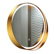 24 Inch Round LED Lighted Bathroom Vanity Mirror with Shelf, Touch Switch, Defogger and CCT Remembrance, CRI 90+, Raven Round Style - LEDMyPlace Load image into Gallery viewer, 24 Inch Round LED Lighted Bathroom Vanity Mirror with Shelf, Touch Switch, Defogger and CCT Remembrance, CRI 90+, Raven Round Style - LEDMyPlace