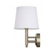24"W x 16"H Double Wall Lamp with White Linen Shades – Plated Brushed Nickel Finish - 2 Pack - LEDMyPlace Load image into Gallery viewer, 24"W x 16"H Double Wall Lamp with White Linen Shades – Plated Brushed Nickel Finish - 2 Pack - LEDMyPlace