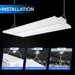 2FT LED Linear High Bay Shop Light, 110W, 5700K, 15000LM, 120 - 277VAC, 0 - 10V Dim, UL DLC Listed, Linear Hanging Light for Warehouse Workshops - 2 Pack - LEDMyPlace Load image into Gallery viewer, 2FT LED Linear High Bay Shop Light, 110W, 5700K, 15000LM, 120 - 277VAC, 0 - 10V Dim, UL DLC Listed, Linear Hanging Light for Warehouse Workshops - 2 Pack - LEDMyPlace