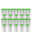 T8 4ft LED Tube/Bulb - Glass 18W 1800 Lumens 5000K Clear, Plug N Play, Double End Power - Ballast Compatible (Check Compatibility List) Load image into Gallery viewer, T8 4ft LED Tube/Bulb - Glass 18W 1800 Lumens 5000K Clear, Plug N Play, Double End Power - Ballast Compatible (Check Compatibility List)