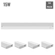 led-under-cabinet-light-120v-white-cct-changeable-3000k-4000k-5000k Load image into Gallery viewer, led-under-cabinet-light-120v-white-cct-changeable-3000k-4000k-5000k