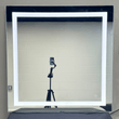 36 in. X 36 in. LED Lighted Bathroom Vanity Mirror, Anti Fog, CRI 90+, Adjustable Color Temperature & Remembrance, Makeup Mirror, Touch Button, Inner Window Style - LEDMyPlace Load image into Gallery viewer, 36 in. X 36 in. LED Lighted Bathroom Vanity Mirror, Anti Fog, CRI 90+, Adjustable Color Temperature & Remembrance, Makeup Mirror, Touch Button, Inner Window Style - LEDMyPlace