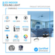 4 Rings, LED Circle Flushmount Lights, 41W, 3000K, 2986LM, Hallway Light Fixtures, - LEDMyPlace Load image into Gallery viewer, 4 Rings, LED Circle Flushmount Lights, 41W, 3000K, 2986LM, Hallway Light Fixtures, - LEDMyPlace
