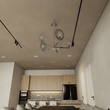 5 - Light Chrome and Stainless Steel Chandelier Light with White Glass, E12 Base, 120V, Bulb Type B10, Socket type E12, Max wattage Per Socket 60W - 28“D x 16”H - LEDMyPlace Load image into Gallery viewer, 5 - Light Chrome and Stainless Steel Chandelier Light with White Glass, E12 Base, 120V, Bulb Type B10, Socket type E12, Max wattage Per Socket 60W - 28“D x 16”H - LEDMyPlace