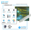 50 Watt 4FT LED Explosion Proof Vapor Proof Light, R Series, Dimmable, 5000K, 7000LM, AC100 - 277V, IP66, Ideal for Oil & Gas Refineries, Drilling Rigs, Petrochemical Facilities - LEDMyPlace Load image into Gallery viewer, 50 Watt 4FT LED Explosion Proof Vapor Proof Light, R Series, Dimmable, 5000K, 7000LM, AC100 - 277V, IP66, Ideal for Oil & Gas Refineries, Drilling Rigs, Petrochemical Facilities - LEDMyPlace