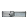 50W Solar LED Street Light ; 5700K AC100 - 277V ; Silver - LEDMyPlace Load image into Gallery viewer, 50W Solar LED Street Light ; 5700K AC100 - 277V ; Silver - LEDMyPlace