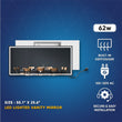 55.1 in. X 25.6 in. Backlit/Frontlit LED Lighted Bathroom Vanity Mirror with Pivoting Side Mirrors, Thin Plexiglass Edge, Anti Fog, Adjustable 3 - Color Temperature & Remembrance, Makeup Mirror, Touch Button, CRI 90+, Titan Style - LEDMyPlace Load image into Gallery viewer, 55.1 in. X 25.6 in. Backlit/Frontlit LED Lighted Bathroom Vanity Mirror with Pivoting Side Mirrors, Thin Plexiglass Edge, Anti Fog, Adjustable 3 - Color Temperature & Remembrance, Makeup Mirror, Touch Button, CRI 90+, Titan Style - LEDMyPlace