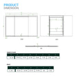 55.1 in. X 25.6 in. Backlit/Frontlit LED Lighted Bathroom Vanity Mirror with Pivoting Side Mirrors, Thin Plexiglass Edge, Anti Fog, Adjustable 3 - Color Temperature & Remembrance, Makeup Mirror, Touch Button, CRI 90+, Titan Style - LEDMyPlace Load image into Gallery viewer, 55.1 in. X 25.6 in. Backlit/Frontlit LED Lighted Bathroom Vanity Mirror with Pivoting Side Mirrors, Thin Plexiglass Edge, Anti Fog, Adjustable 3 - Color Temperature & Remembrance, Makeup Mirror, Touch Button, CRI 90+, Titan Style - LEDMyPlace