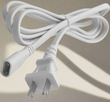 5FT - Hex - Power - Cord With Plug for Honeycomb Lighting/ Hexagon Garage Light Fixture - LEDMyPlace Load image into Gallery viewer, 5FT - Hex - Power - Cord With Plug for Honeycomb Lighting/ Hexagon Garage Light Fixture - LEDMyPlace