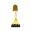 6.25″W x 16.2″H Black/Yellow Table Lamp with E12 Socket, Outlet, and USB Ports - LEDMyPlace Load image into Gallery viewer, 6.25″W x 16.2″H Black/Yellow Table Lamp with E12 Socket, Outlet, and USB Ports - LEDMyPlace