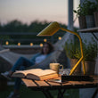 6.25″W x 16.2″H Black/Yellow Table Lamp with E12 Socket, Outlet, and USB Ports - LEDMyPlace Load image into Gallery viewer, 6.25″W x 16.2″H Black/Yellow Table Lamp with E12 Socket, Outlet, and USB Ports - LEDMyPlace