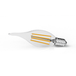6W Filament LED Bulb, 2700K, 500LM, 120V/60Hz, 4 - filament, E12, Candelabra Light Bulbs, Dimmable, Clear - LEDMyPlace Load image into Gallery viewer, 6W Filament LED Bulb, 2700K, 500LM, 120V/60Hz, 4 - filament, E12, Candelabra Light Bulbs, Dimmable, Clear - LEDMyPlace