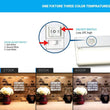 led-under-cabinet-light-120v-white-cct-changeable-3000k-4000k-5000k Load image into Gallery viewer, led-under-cabinet-light-120v-white-cct-changeable-3000k-4000k-5000k