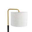 12″D x 23″H Modern Desk Lamp with White Linen Shade – Black or Brushed Brass Finish - 4 Pack Load image into Gallery viewer, 12″D x 23″H Modern Desk Lamp with White Linen Shade – Black or Brushed Brass Finish - 4 Pack