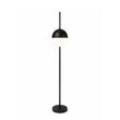 26"H x 10"W x 16"D Table Lamp with Rocker Switch – Matte Black Finish Load image into Gallery viewer, 26"H x 10"W x 16"D Table Lamp with Rocker Switch – Matte Black Finish