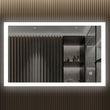 36 in. x 48 in. LED Lighted Bathroom Vanity Mirror, Touch Switch, Anti-Fog, Adjustable Color Temperature With Remembrance, CRI 90+, Wall Mounted, Lighted Makeup Mirrors, Window Style Load image into Gallery viewer, 36 in. x 48 in. LED Lighted Bathroom Vanity Mirror, Touch Switch, Anti-Fog, Adjustable Color Temperature With Remembrance, CRI 90+, Wall Mounted, Lighted Makeup Mirrors, Window Style