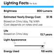 A19 Dimmable LED Light Bulb 6500K, 9.8W, Crystal White, 800 Lumens, (E26) - LEDMyPlace Load image into Gallery viewer, A19 Dimmable LED Light Bulb 6500K, 9.8W, Crystal White, 800 Lumens, (E26) - LEDMyPlace