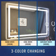 Backlit/Frontlit, Vanity Mirror with Lights, Touch Switch, Anti - Fog, Adjustable 3 - Color Temperature & Remembrance, CRI 90+, LED Mirror for Bathroom, Accord Style - LEDMyPlace Load image into Gallery viewer, Backlit/Frontlit, Vanity Mirror with Lights, Touch Switch, Anti - Fog, Adjustable 3 - Color Temperature & Remembrance, CRI 90+, LED Mirror for Bathroom, Accord Style - LEDMyPlace