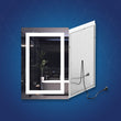 Backlit/Frontlit, Vanity Mirror with Lights, Touch Switch, Anti - Fog, Adjustable 3 - Color Temperature & Remembrance, CRI 90+, LED Mirror for Bathroom, Accord Style - LEDMyPlace Load image into Gallery viewer, Backlit/Frontlit, Vanity Mirror with Lights, Touch Switch, Anti - Fog, Adjustable 3 - Color Temperature & Remembrance, CRI 90+, LED Mirror for Bathroom, Accord Style - LEDMyPlace