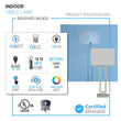 Bedside Table Lamp with USB Port and Outlet, 28 inch, Brushed Nickel Finish, with 1pc Switch,1pcs outlets,1pc USB 1 Type C, For Living Room, Dorm, Bedroom Lamp - LEDMyPlace Load image into Gallery viewer, Bedside Table Lamp with USB Port and Outlet, 28 inch, Brushed Nickel Finish, with 1pc Switch,1pcs outlets,1pc USB 1 Type C, For Living Room, Dorm, Bedroom Lamp - LEDMyPlace