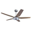 Explorer 52 In. Indoor/outdoor Best Smart Ceiling Fan with Dimmable Led Light, Remote Control, Works W/ Alexa/Google Home/Siri, Silver/light Wooden Pattern ( 5 - Blade) - LEDMyPlace Load image into Gallery viewer, Explorer 52 In. Indoor/outdoor Best Smart Ceiling Fan with Dimmable Led Light, Remote Control, Works W/ Alexa/Google Home/Siri, Silver/light Wooden Pattern ( 5 - Blade) - LEDMyPlace