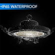 Gen13 100W UFO LED High Bay Light, 4000K, AC120 - 277V, 90° PC lens, IP65 Factory Warehouse Industrial Lighting, Black - LEDMyPlace Load image into Gallery viewer, Gen13 100W UFO LED High Bay Light, 4000K, AC120 - 277V, 90° PC lens, IP65 Factory Warehouse Industrial Lighting, Black - LEDMyPlace