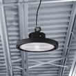 Gen13 100W UFO LED High Bay Light, 4000K, AC120 - 277V, 90° PC lens, IP65 Factory Warehouse Industrial Lighting, Black - LEDMyPlace Load image into Gallery viewer, Gen13 100W UFO LED High Bay Light, 4000K, AC120 - 277V, 90° PC lens, IP65 Factory Warehouse Industrial Lighting, Black - LEDMyPlace