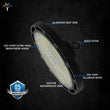 Gen13 100W UFO LED High Bay Light, 4000K, AC120 - 277V, 90° PC lens, IP65 Factory Warehouse Industrial Lighting, Black - LEDMyPlace Load image into Gallery viewer, Gen13 100W UFO LED High Bay Light, 4000K, AC120 - 277V, 90° PC lens, IP65 Factory Warehouse Industrial Lighting, Black - LEDMyPlace