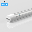 Hybrid T8 4ft LED Tube/Bulb - 22w/20w/18w/15w/ 12w/10w Wattage Adjustable, 130lm/w, 3000k/3500k/4000k/5000k/ 6000k/6500k CCT Changeable, Frosted, Base G13, Single End/Double End Power - Ballast Compatible or Bypass - LEDMyPlace Load image into Gallery viewer, Hybrid T8 4ft LED Tube/Bulb - 22w/20w/18w/15w/ 12w/10w Wattage Adjustable, 130lm/w, 3000k/3500k/4000k/5000k/ 6000k/6500k CCT Changeable, Frosted, Base G13, Single End/Double End Power - Ballast Compatible or Bypass - LEDMyPlace