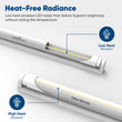 Hybrid T8 4ft LED Tube/Bulb - 22w/20w/18w/15w/ 12w/10w Wattage Adjustable, 130lm/w, 3000k/3500k/4000k/5000k/ 6000k/6500k CCT Changeable, Frosted, Base G13, Single End/Double End Power - Ballast Compatible or Bypass - LEDMyPlace Load image into Gallery viewer, Hybrid T8 4ft LED Tube/Bulb - 22w/20w/18w/15w/ 12w/10w Wattage Adjustable, 130lm/w, 3000k/3500k/4000k/5000k/ 6000k/6500k CCT Changeable, Frosted, Base G13, Single End/Double End Power - Ballast Compatible or Bypass - LEDMyPlace