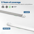 Hybrid T8 4ft LED Tube/Bulb - 22w/20w/18w/15w/ 12w/10w Wattage Adjustable, 130lm/w, 3000k/3500k/4000k/5000k/ 6000k/6500k CCT Changeable, Frosted, Base G13, Single End/Double End Power - Ballast Compatible or Bypass - LEDMyPlace Load image into Gallery viewer, Hybrid T8 4ft LED Tube/Bulb - 22w/20w/18w/15w/ 12w/10w Wattage Adjustable, 130lm/w, 3000k/3500k/4000k/5000k/ 6000k/6500k CCT Changeable, Frosted, Base G13, Single End/Double End Power - Ballast Compatible or Bypass - LEDMyPlace