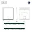 led-lighted-shelf-mirror-touch-switch-defogger-and-cct-remembrance-raven-style Load image into Gallery viewer, led-lighted-shelf-mirror-touch-switch-defogger-and-cct-remembrance-raven-style
