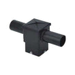 Internal tenon adaptor for 4 inch square poles. 2 ARM at 180 degrees - LEDMyPlace Load image into Gallery viewer, Internal tenon adaptor for 4 inch square poles. 2 ARM at 180 degrees - LEDMyPlace