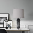 Jacinto Sculpted Translucent Glass Accent Best Table Lamp 27" - LEDMyPlace Load image into Gallery viewer, Jacinto Sculpted Translucent Glass Accent Best Table Lamp 27" - LEDMyPlace